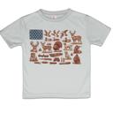  Hunting Flag Kids Tee Shirt