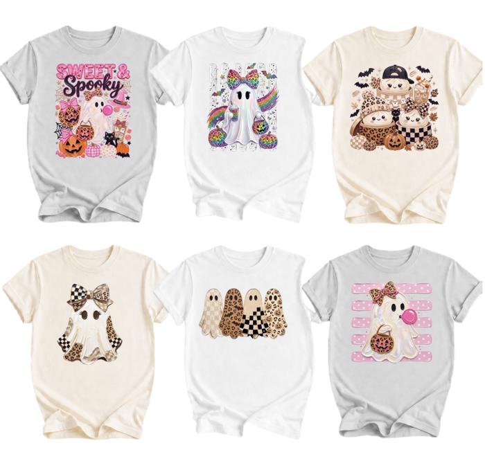 Girls Trendy Halloween Tee Shirts