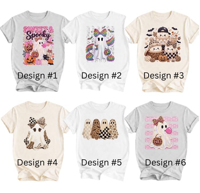 Girls Trendy Halloween Tee Shirts