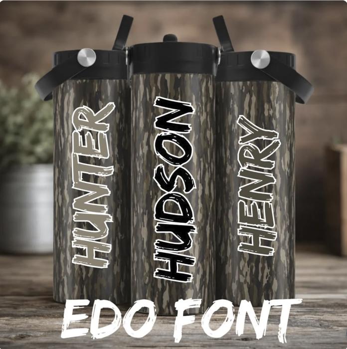 Camo 20 oz Flip Top Swing Handle Tumbler 