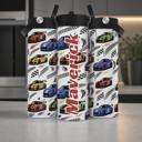  20 oz Kids Racing Tumbler, Personalized Truck Cup, Boys Water Bottle, Monster Truck Cup, Custom Kids Tumbler, Motocross Birthday Gift
