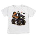  Halloween Monster Truck Kids Tee Shirt