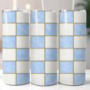  Checkered 20oz Stainless Steel Tumblers