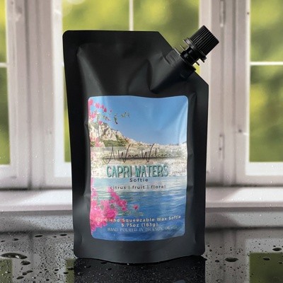 Capri Waters Softie | Summer Squeeze Wax Melt | Home Fragrance | Squeeze Candle