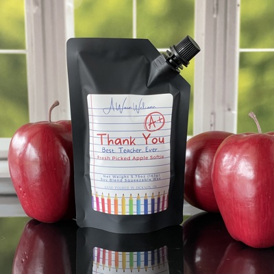 Fresh Picked Apple Teacher Softie | Teacher Appreciation | Squeeze Wax Melt | Squeeze Candle