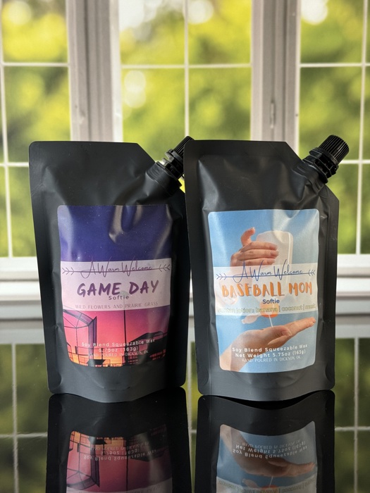 Game Day Softie | Squeeze Wax Melt | Baseball Collection | Squeeze Candle