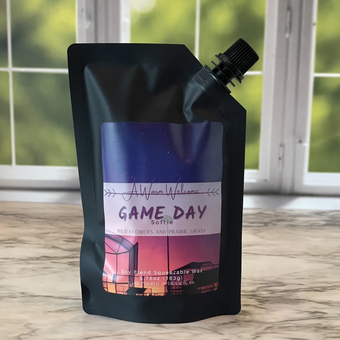 Game Day Softie | Squeeze Wax Melt | Baseball Collection | Squeeze Candle