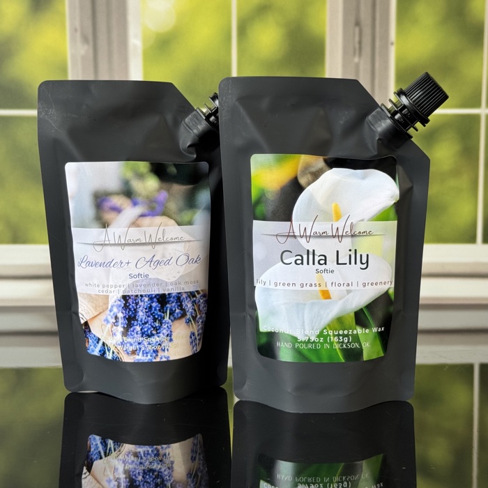Lavender + Aged Oak Softie | Mother's Day | Squeeze Wax Melt | Squeeze Candle