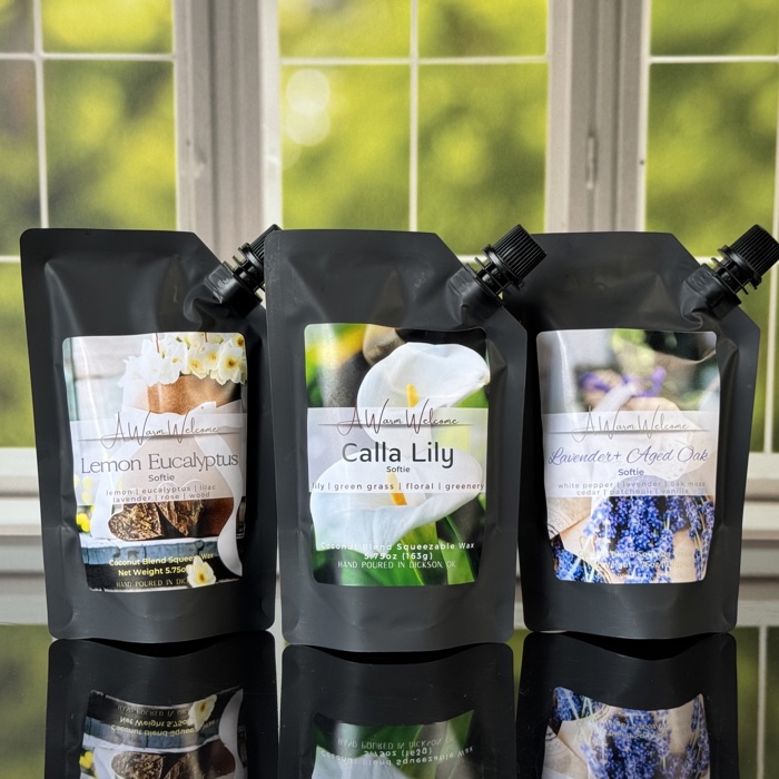 Lavender + Aged Oak Softie | Mother's Day | Squeeze Wax Melt | Squeeze Candle