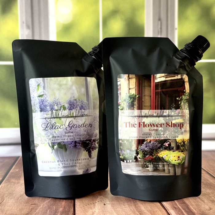 The Flower Shop Softie | Spring Squeeze Wax Melt | Home Fragrance | Squeeze Candle