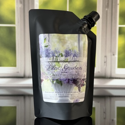 Lilac Garden Softie | Spring Squeeze Wax Melt | Home Fragrance | Squeeze Candle