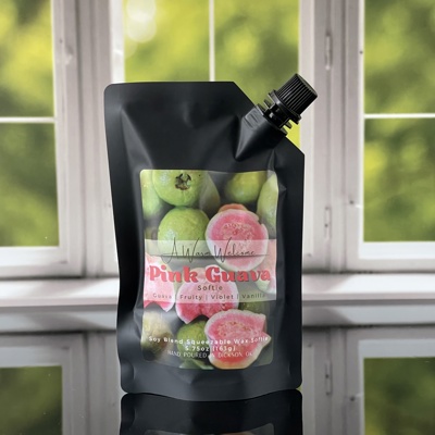Pink Guava Softie | Summer Squeeze Wax Melt | Home Fragrance | Squeeze Candle