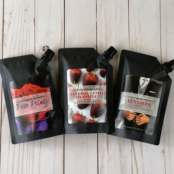 Rose Petals Softie | Spring Squeeze Wax Melt | Home Fragrance | Squeeze Candle