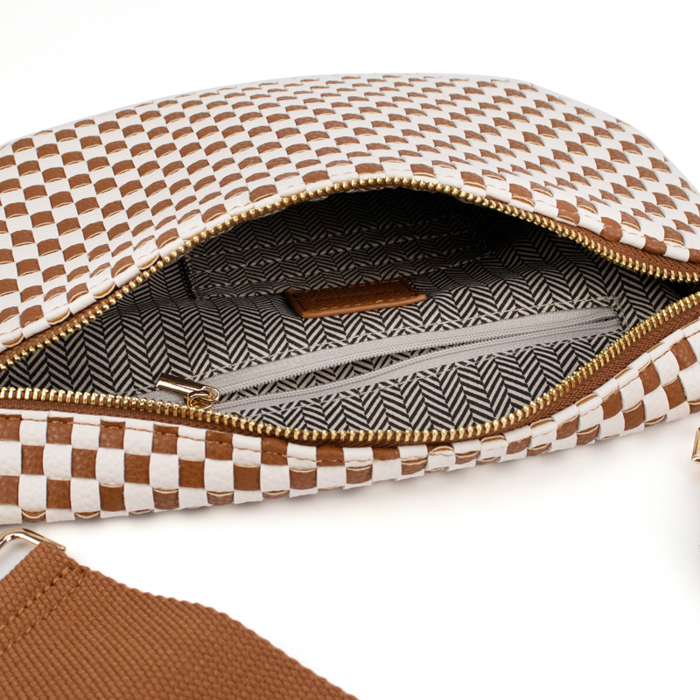 The Fiona | Checkered Woven Bum Bag (11 Colors)