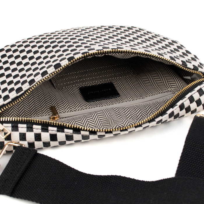 The Fiona | Checkered Woven Bum Bag (11 Colors)