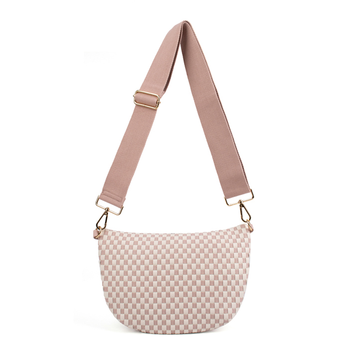 The Fiona | Checkered Woven Bum Bag (11 Colors)