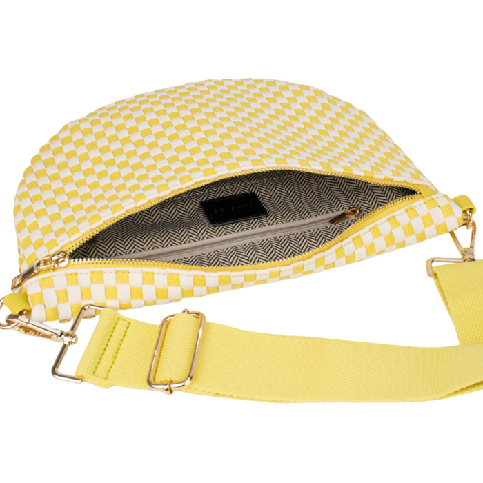 The Fiona | Checkered Woven Bum Bag (11 Colors)