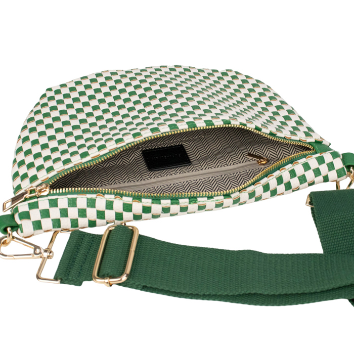 The Fiona | Checkered Woven Bum Bag (11 Colors)