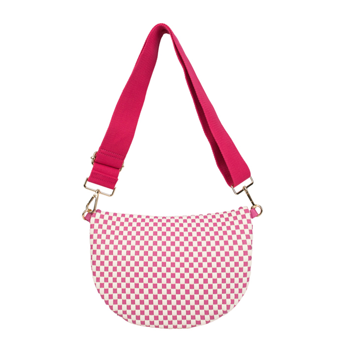 The Fiona | Checkered Woven Bum Bag (11 Colors)