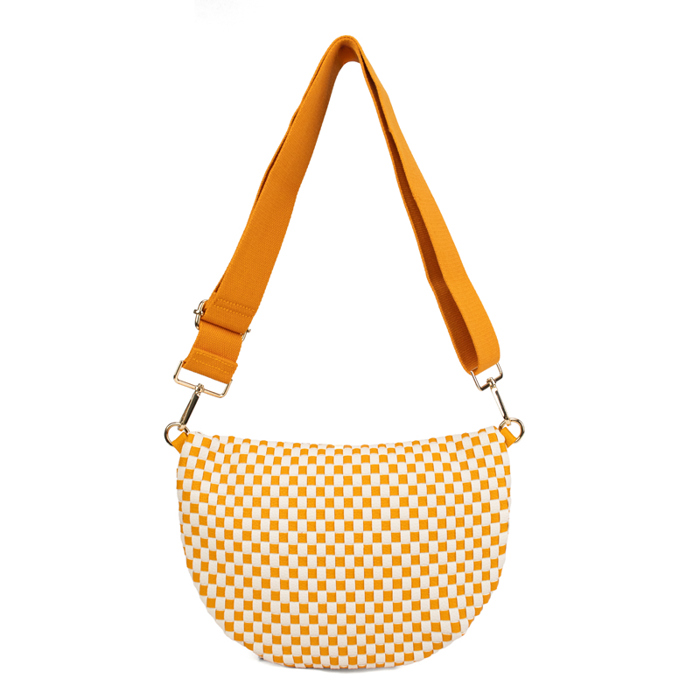 The Fiona | Checkered Woven Bum Bag (11 Colors)