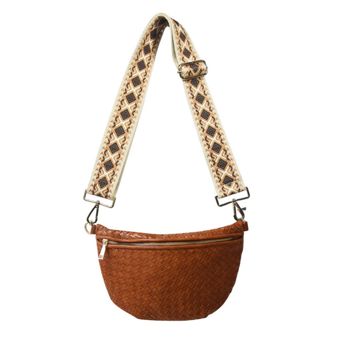 The Fiona | Checkered Woven Bum Bag (11 Colors)