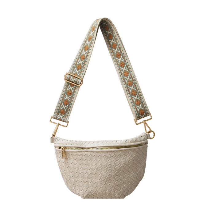 The Fiona | Checkered Woven Bum Bag (11 Colors)