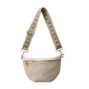 The Fiona | Checkered Woven Bum Bag (11 Colors)