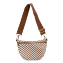  The Fiona | Checkered Woven Bum Bag (11 Colors)