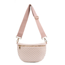  The Fiona | Checkered Woven Bum Bag (11 Colors)