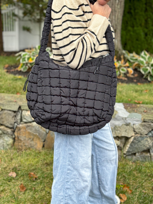 The Ashton | Puffer Hobo Tote | 13 Colors