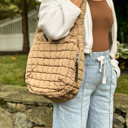  The Ashton | Puffer Hobo Tote | 13 Colors