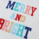  Merry And Bright Cable Knit Pullover Sweatshirt
