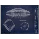 18x24" unframed print Ebbets Field Classic Baseball Unframed Art Prints