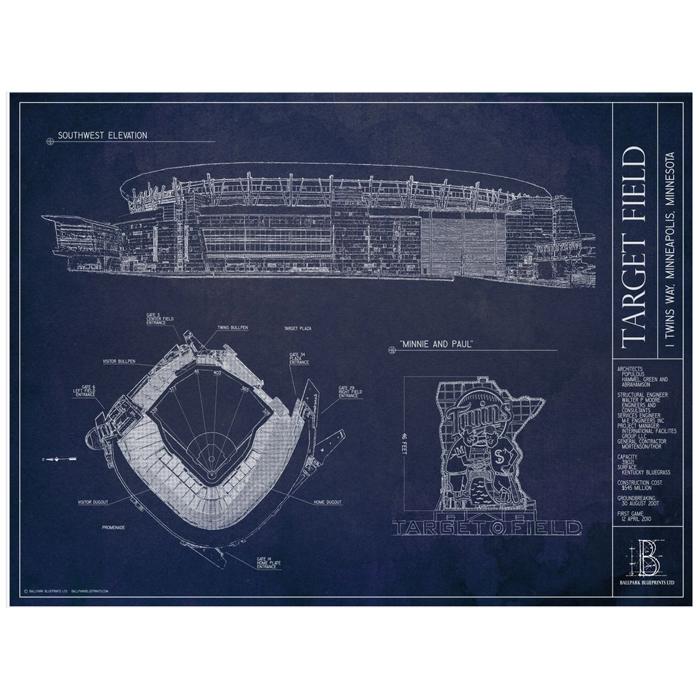 MLB Ballpark Unframed Art Prints