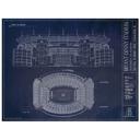 18x24" unframed print Bryant-Denny Stadium College Football Unframed Art Prints