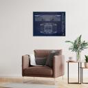 18x24" unframed print NRG Stadium NFL Stadium Unframed Art Prints