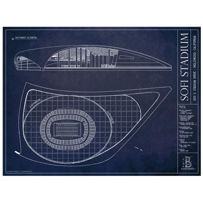 NFL Stadium Unframed Art Prints
