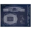 18x24" unframed print Broncos Stadium NFL Stadium Unframed Art Prints