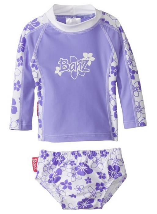 Baby & Toddler Rashguard & Swim Diaper Set