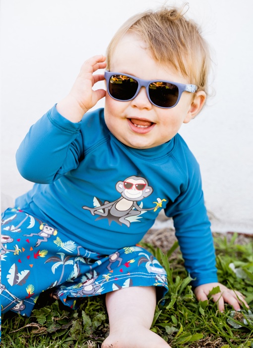 Baby Beachcomber Wrap Around Sunglasses