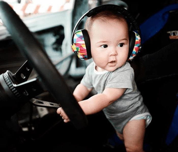 Baby Hearing Protection Earmuffs - Prints