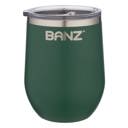Dark Green Picnic Wine Insulated Stainless Tumbler 12oz