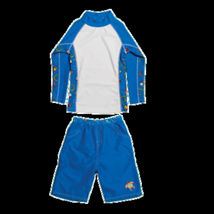 Boys 2 Long Sleeve Rashguard Set