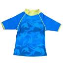 Fin Frenzy Shark 2T Boys 2 Short Sleeve Rashguards