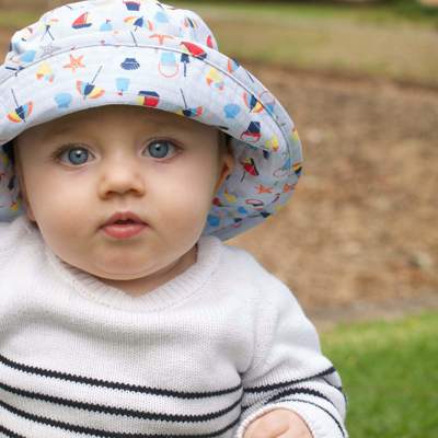 Childrens Sun Hats with UPF 50+ Protection with Toggle