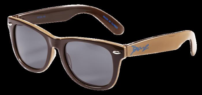 Kids Wrap Around Sunglasses - Dual Color (with case)