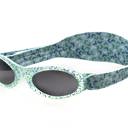 Green Confetti Baby Wrap Around Sunglasses - Bubzee Polarized Wrap Around