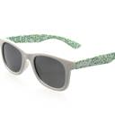 Confetti Green Baby Beachcomber Wrap Around Sunglasses