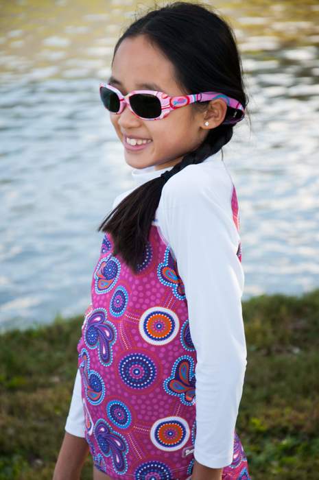 Kids Wrap Around Sunglasses - Patterns