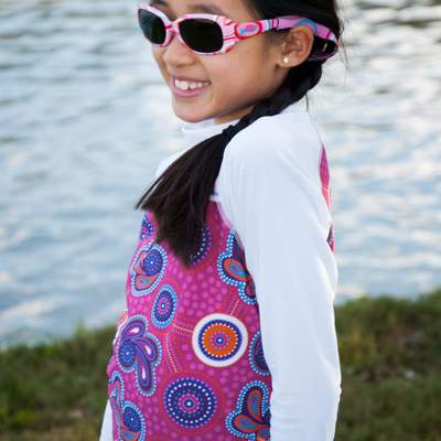 Kids Wrap Around Sunglasses - Patterns